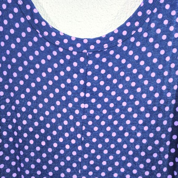 Soft Surroundings Women’s Maxi Dress Prairie Whimsy Polka Dot Tank Style Size XL - Picture 4 of 11